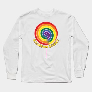 Rainbows: Rainbow Pride Candy Long Sleeve T-Shirt